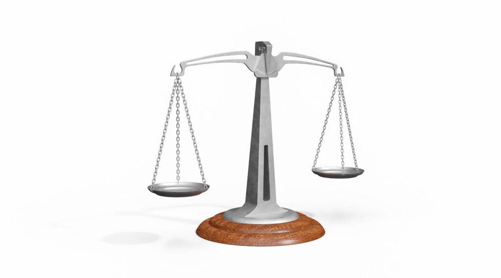 scale justice weight health